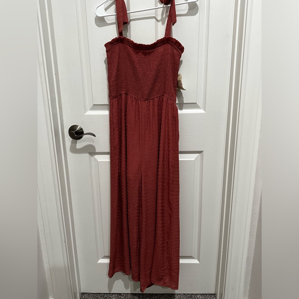 Altar'd State Dusty Rose jumpsuit